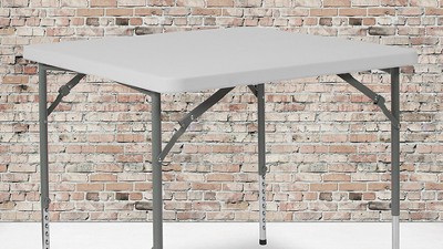 EA + OLIVER – Silla Plegable De Plástico Blanco – 6 Unidades De