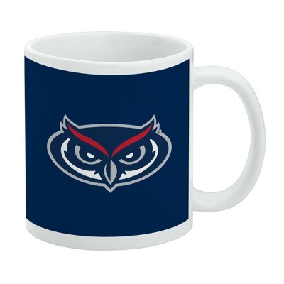 Florida Atlantic University Secondary Ceramic Coffee Mug Novelty Gift Mugs for Coffee Tea and Hot Drinks 11oz White