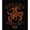 Naruto Kurama Kyuubi Mascot Anime Cartoon Mens Black Graphic Tee - 2 of 3