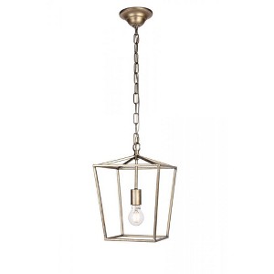 Elegant Lighting Maddox Collection Pendant D9.75 H14.5 Lt:1 Vintage silver Finish - 1 of 4