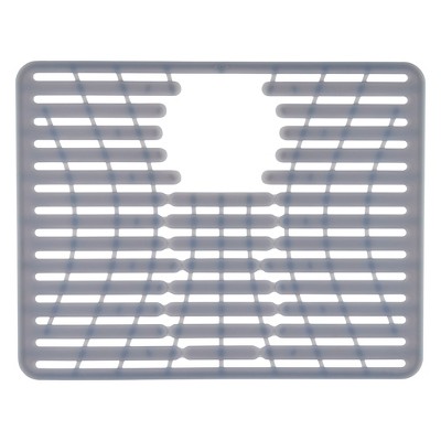 OXO 16.3&#34; x 12.8&#34; Silicone Sink Mat Gray_2