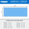 Swimline 87951 HydroTools 9 x 24 Inch Small Protective Vinyl Ladder Mat for Inflatable, Above Ground, and Inground Swimming Pools to Extend Liner Life - image 2 of 4