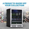 Newair 24" Built-in 177 Can Beverage Fridge in Stainless Steel with Precision Temperature Controls, Compact Drinks Cooler, Bar Refrigerator - 2 of 4