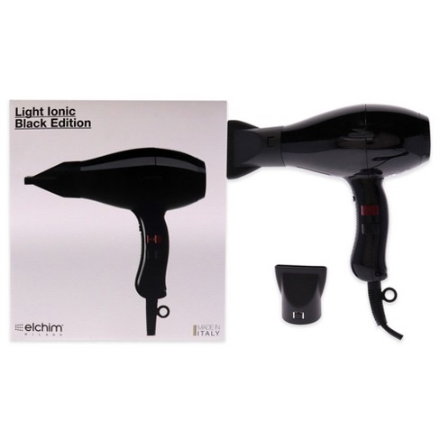 Elchim 3900 healthy ionic black & silver hair outlet dryer