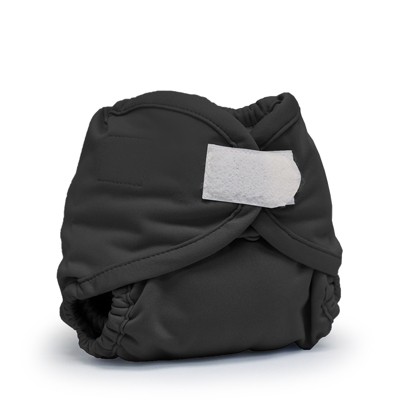 Image of Kanga Care Rumparooz Double Leg Gusset Reusable Cloth Diaper Cover Newborn Aplix Castle Gray 4-15lbs