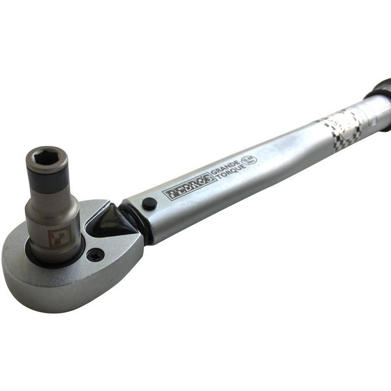 Pedro's Grande Torque Wrench 3/8" Ratcheting, Micrometer Scale, 10-80 Nm Range, 4 of 8