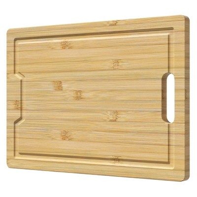 Cutting Boards for Kitchen Meal Prep & Serving - Bamboo Wood Cutting Board