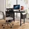 CENGHU Multifunctional Computer Desk with Hidden Power Outlet & Side Pocket, 47.3" Office Desk with Drawers, Home Desk, Game Table - 2 of 4
