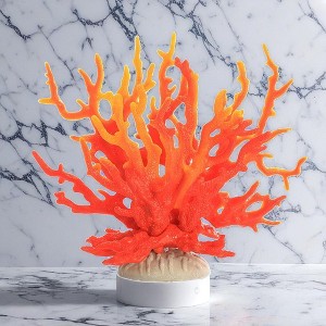 Simulation Artificial Aquarium Plants Water Grass, Multi-Purpose Silicone Ornament Coral Sea Tree Fish Tank Landscaping for Pond Decor - 1 of 3