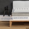 Continental Sleep, 3-inch Convoluted Egg Shell Breathable Foam Topper, Adds Comfort to Mattress - image 4 of 4