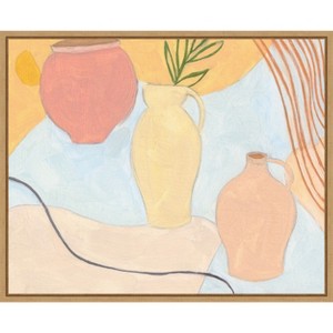Amanti Art Puzzles II by Melissa Wang Canvas Wall Art Print Framed 20 x 16-in. - 1 of 4