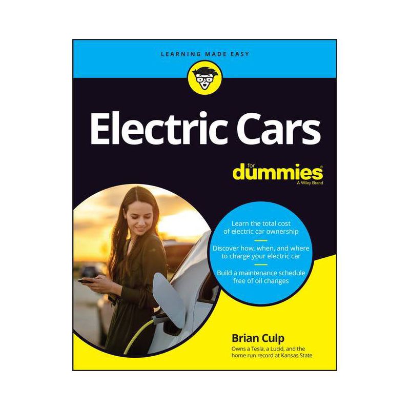 Electric Cars for Dummies - by  Brian Culp (Paperback), 1 of 2