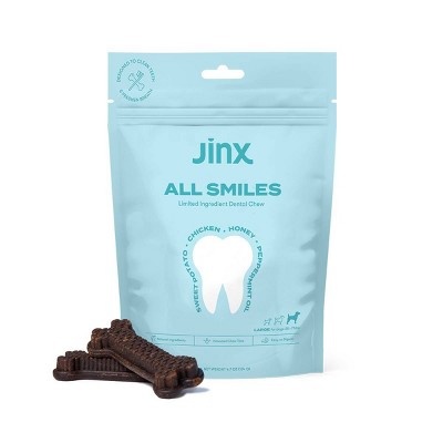 Jinx Large Chews Dental Dog Treats - 5oz