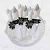 Big Dot of Happiness Reunited - School Class Reunion Party Paper Napkin Holder - Napkin Rings - Set of 24 - 3 of 4