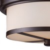 Elk Home 2 - Light Flush Mount in  Oiled Bronze - 4 of 4