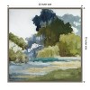 Amanti Art Bean Fields Tall Trees by Jacqueline Ellens Canvas Wall Art Print Framed 22 x 22-in. - 4 of 4