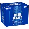 Bud Light American Lager Beer - 20pk/16 fl oz Bottles - 2 of 4