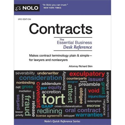 Contracts - 3rd Edition by  Richard Stim (Paperback)