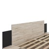 Whisen King Size Wooden Floating Platform Bed, with LED Lights - 3 of 4