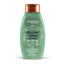 Aveeno Scalp Soothing Fresh Greens Blend Shampoo Clarifying & Volumizing Shampoo for Thin or Fine Hair - 12 fl oz