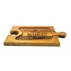 Charcuterie/Wine Glass Holder Board with Engraving - 2 of 4