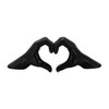 Decorative Heart Hands - Coffee Table, Bathroom, or Office Accent - Sentimental Accent Statue Perfect for Shelf or Living Room Decor - 2 of 4