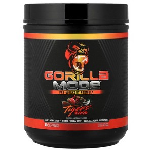 Gorilla Mind Mode®, Pre-Workout Formula, Tigers Blood, 1.76 lb (800 g) - 1 of 4