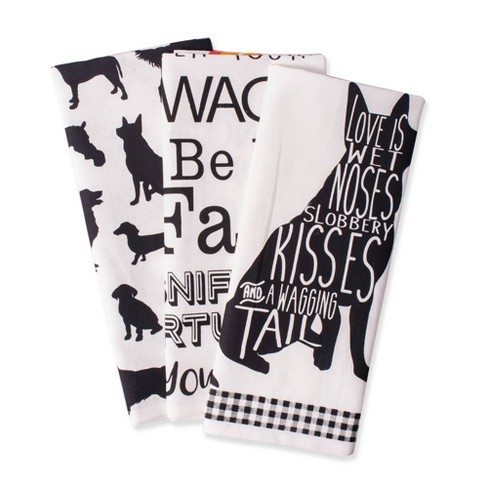 pretty clever funny cotton kitchen towels to mop up spills and