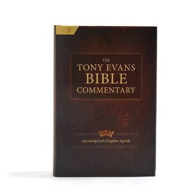 The Tony Evans Bible Commentary - by  Tony Evans & Csb Bibles by Holman (Hardcover)