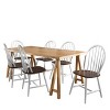 Christopher Knight Home Ansley 7 Pieces Farmhouse Rubber Wood Dining Set - 2 of 4
