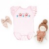 The Juniper Shop American Babe Star Bow Coquette  Flutter Sleeve Bodysuit - 2 of 4