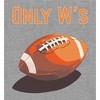 Only W's American Football Youth Long Sleeve Hoodie - 2 of 2