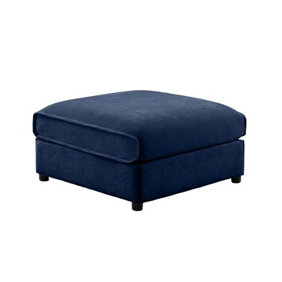 Sapphtopaz Storage Ottoman Footrest Upholstered Ottoman with Storage Shoe Bench Vanity Stool for Living Room, Bedroom, Entryway