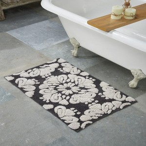 Medallion Collection 100% Cotton Tufted Bath Rug Set of 3 - Better Trends - 1 of 4