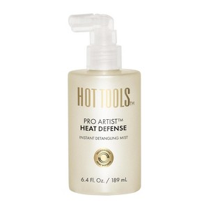 HOT TOOLS Heat Protectant & Instant Detangling Mist | Leave-In Conditioner for Hydrated, Smoother & Shinier Hair |Protects Hair from Heat - 1 of 4