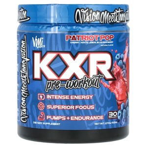 VMI Sports KXR Pre-Workout, Patriot Pop, 9.5 oz (270 g) - 1 of 3