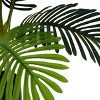 TopComfy Artificial Trees 61in Artificial Palm Tree Medium Palm Tree Fake Palm Plant Artificial Palm Tree for Indoor Decor, Green, 41"*41"*61" - 3 of 4