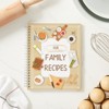 Pipilo Press Family Recipe Book To Write In, Spiral Bound DIY Make Your Own Cookbook with 90 Pages (Blank Inside, 6.5 x 8.2 In) - image 2 of 4