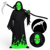 SYNCFUN Kids Glow in the Dark Deluxe Phantom Costume, Halloween Costume for Party - 3 of 4