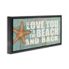 Stupell Industries Beach & Back on Bricks, 25" x 11" - 3 of 4
