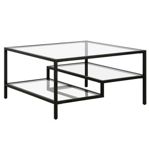 Black Bronze Square Coffee Table - Henn&Hart - 1 of 4