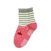 Wrapables Juicy Fruits Mary Jane Non-Skid Socks (Set of 6), Set 1 - 3 of 4