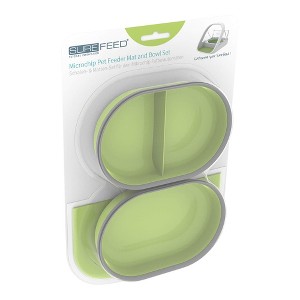 SureFeed Microchip Feeder Mat and Bowl Set - 1 of 3