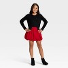 Girls' Holiday Taffeta Bubble Hem Skirt - Cat & Jack™ - 3 of 3