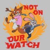 Womens Zootopia 2 Nick and Judy Not on Our Watch T Shirt - 2 of 4