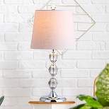 20" Crystal Hudson Mini Table Lamp (Includes LED Light Bulb) Clear - JONATHAN Y