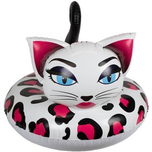 Poolmaster 48'' Pretty Kitty Swimming Pool Tube Float - 1 of 4