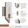 Norwell Lighting Faceted 1 - Light Sconce in  Chrome - 3 of 4