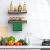Attop Meangood Floating Shelves Wall Mounted Set of 2, Rustic Wood Wall Storage Shelves - 3 of 4