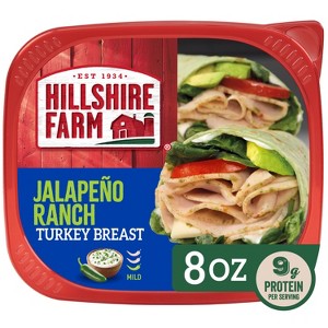 Hillshire Farm Jalapeno Ranch Turkey Boneless - 8oz - 1 of 4
